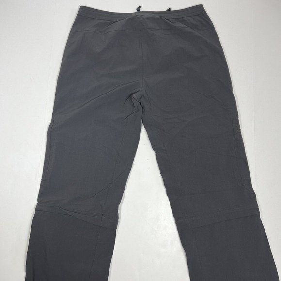 Mountain Hardwear Yuma Convertible Pants Women's Sz 8 / 32 Hiking Gray Flaw - Picture 6 of 12